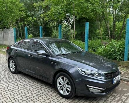 Серый Киа Оптима, объемом двигателя 2 л и пробегом 83 тыс. км за 10800 $, фото 1 на Automoto.ua