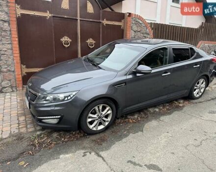 Сірий Кіа Оптіма, об'ємом двигуна 2 л та пробігом 211 тис. км за 10000 $, фото 10 на Automoto.ua