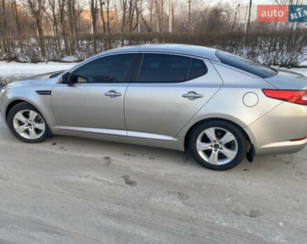 Сірий Кіа Оптіма, об'ємом двигуна 2 л та пробігом 212 тис. км за 8000 $, фото 5 на Automoto.ua