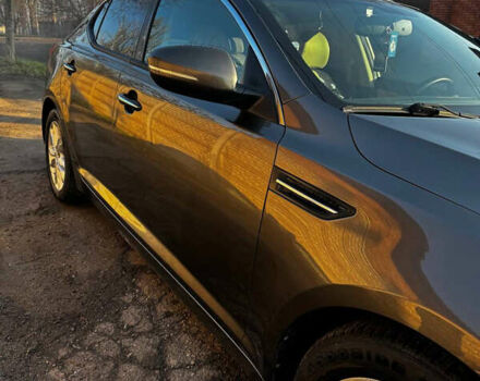 Сірий Кіа Оптіма, об'ємом двигуна 2.36 л та пробігом 218 тис. км за 9200 $, фото 4 на Automoto.ua