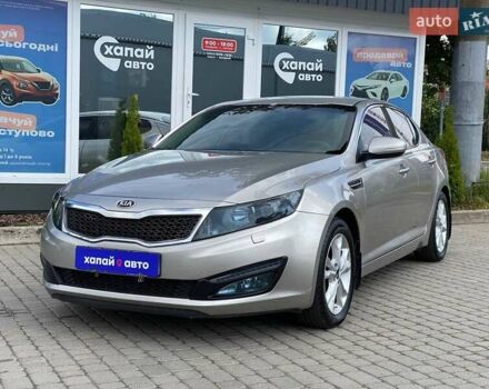 Серый Киа Оптима, объемом двигателя 2 л и пробегом 197 тыс. км за 10500 $, фото 1 на Automoto.ua