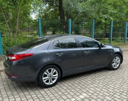 Серый Киа Оптима, объемом двигателя 2 л и пробегом 83 тыс. км за 10800 $, фото 3 на Automoto.ua