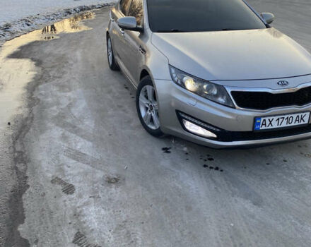 Сірий Кіа Оптіма, об'ємом двигуна 2 л та пробігом 212 тис. км за 8000 $, фото 1 на Automoto.ua