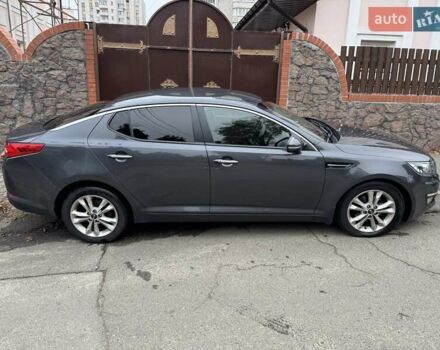 Серый Киа Оптима, объемом двигателя 2 л и пробегом 211 тыс. км за 10200 $, фото 1 на Automoto.ua
