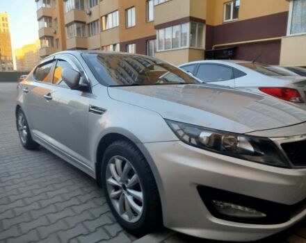 Серый Киа Оптима, объемом двигателя 2 л и пробегом 421 тыс. км за 8780 $, фото 4 на Automoto.ua