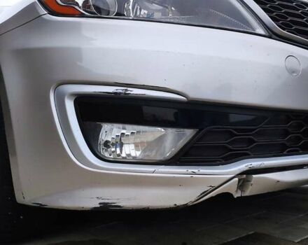 Серый Киа Оптима, объемом двигателя 2.4 л и пробегом 200 тыс. км за 10500 $, фото 10 на Automoto.ua