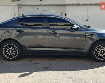 Серый Киа Оптима, объемом двигателя 2 л и пробегом 210 тыс. км за 12700 $, фото 5 на Automoto.ua