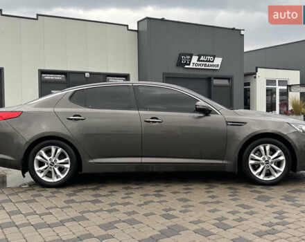 Серый Киа Оптима, объемом двигателя 2 л и пробегом 99 тыс. км за 8990 $, фото 7 на Automoto.ua