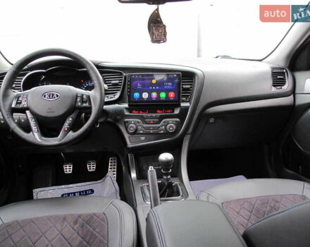 Серый Киа Оптима, объемом двигателя 2 л и пробегом 215 тыс. км за 8300 $, фото 45 на Automoto.ua