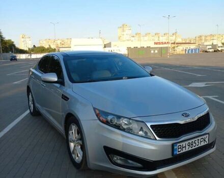 Серый Киа Оптима, объемом двигателя 2.36 л и пробегом 190 тыс. км за 9800 $, фото 15 на Automoto.ua