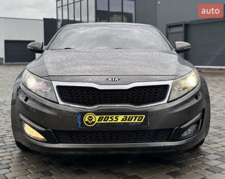 Серый Киа Оптима, объемом двигателя 2 л и пробегом 99 тыс. км за 8990 $, фото 1 на Automoto.ua