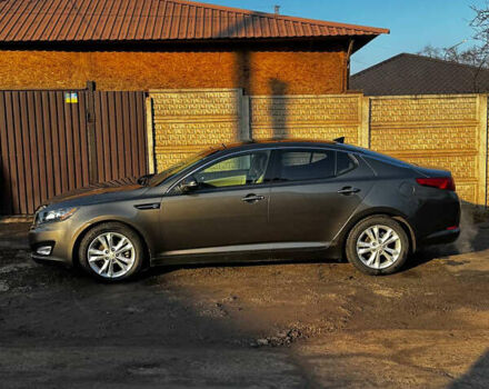 Сірий Кіа Оптіма, об'ємом двигуна 2.36 л та пробігом 218 тис. км за 9200 $, фото 5 на Automoto.ua