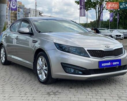 Серый Киа Оптима, объемом двигателя 2 л и пробегом 197 тыс. км за 10500 $, фото 3 на Automoto.ua