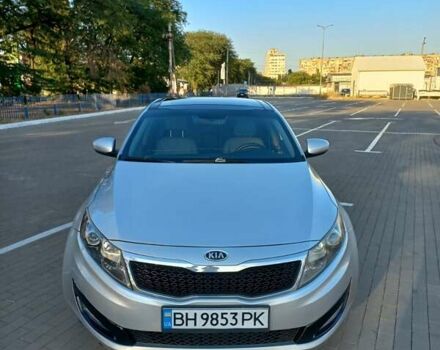 Серый Киа Оптима, объемом двигателя 2.36 л и пробегом 190 тыс. км за 9800 $, фото 17 на Automoto.ua