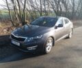 Серый Киа Оптима, объемом двигателя 2 л и пробегом 140 тыс. км за 14300 $, фото 1 на Automoto.ua