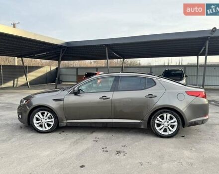 Серый Киа Оптима, объемом двигателя 2.4 л и пробегом 200 тыс. км за 8999 $, фото 1 на Automoto.ua