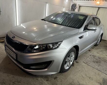 Серый Киа Оптима, объемом двигателя 2 л и пробегом 280 тыс. км за 7500 $, фото 11 на Automoto.ua