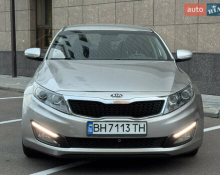 Серый Киа Оптима, объемом двигателя 2 л и пробегом 168 тыс. км за 9200 $, фото 7 на Automoto.ua