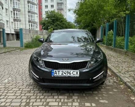 Серый Киа Оптима, объемом двигателя 2 л и пробегом 83 тыс. км за 10800 $, фото 5 на Automoto.ua