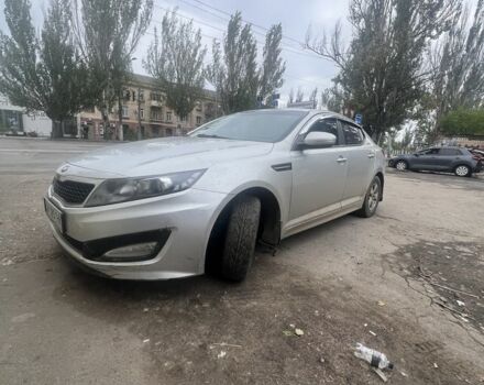 Серый Киа Оптима, объемом двигателя 2 л и пробегом 450 тыс. км за 5500 $, фото 1 на Automoto.ua