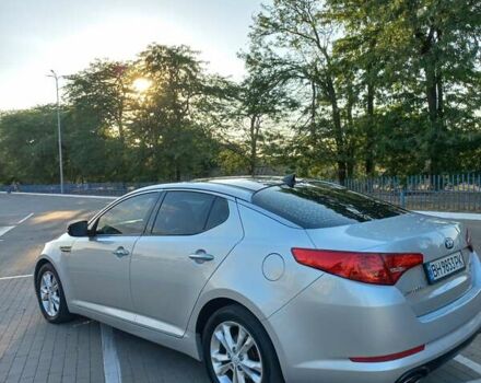 Серый Киа Оптима, объемом двигателя 2.36 л и пробегом 190 тыс. км за 9800 $, фото 20 на Automoto.ua