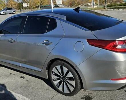 Кіа Оптіма 2012 у Запоріжжя на Automoto.ua Сірий Кіа Оптіма, об'ємом двигуна 1.69 л та пробігом 193 тис. км за 9500 $, фото 2 на Automoto.ua