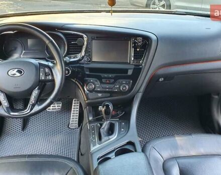 Серый Киа Оптима, объемом двигателя 2 л и пробегом 210 тыс. км за 12700 $, фото 13 на Automoto.ua