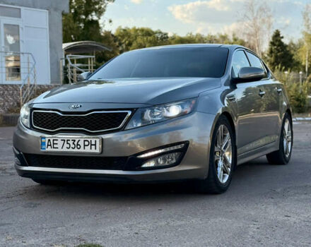 Серый Киа Оптима, объемом двигателя 2 л и пробегом 168 тыс. км за 10450 $, фото 9 на Automoto.ua