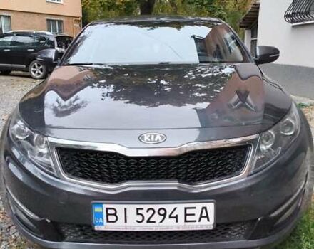 Серый Киа Оптима, объемом двигателя 2 л и пробегом 101 тыс. км за 9000 $, фото 3 на Automoto.ua