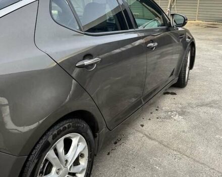 Серый Киа Оптима, объемом двигателя 2.4 л и пробегом 200 тыс. км за 8999 $, фото 12 на Automoto.ua