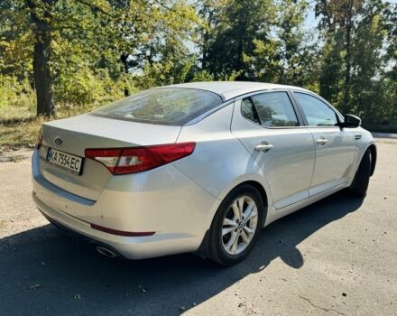 Серый Киа Оптима, объемом двигателя 2 л и пробегом 127 тыс. км за 9300 $, фото 2 на Automoto.ua