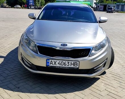 Серый Киа Оптима, объемом двигателя 2 л и пробегом 249 тыс. км за 9800 $, фото 1 на Automoto.ua