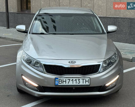 Серый Киа Оптима, объемом двигателя 2 л и пробегом 168 тыс. км за 9200 $, фото 6 на Automoto.ua