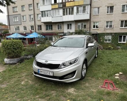 Серый Киа Оптима, объемом двигателя 2 л и пробегом 280 тыс. км за 7500 $, фото 4 на Automoto.ua