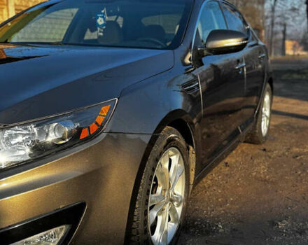 Сірий Кіа Оптіма, об'ємом двигуна 2.36 л та пробігом 218 тис. км за 9200 $, фото 2 на Automoto.ua