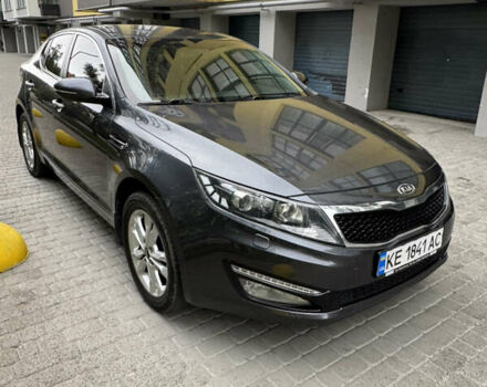 Серый Киа Оптима, объемом двигателя 2 л и пробегом 153 тыс. км за 10500 $, фото 6 на Automoto.ua