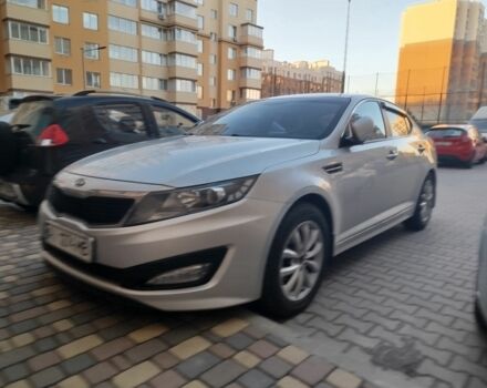 Серый Киа Оптима, объемом двигателя 2 л и пробегом 421 тыс. км за 8780 $, фото 5 на Automoto.ua