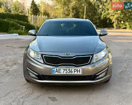 Серый Киа Оптима, объемом двигателя 2 л и пробегом 168 тыс. км за 10450 $, фото 4 на Automoto.ua