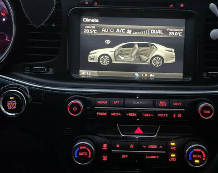 Серый Киа Оптима, объемом двигателя 2.36 л и пробегом 260 тыс. км за 7500 $, фото 14 на Automoto.ua