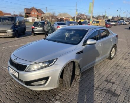 Серый Киа Оптима, объемом двигателя 2 л и пробегом 179 тыс. км за 7200 $, фото 1 на Automoto.ua