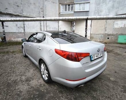 Серый Киа Оптима, объемом двигателя 2.36 л и пробегом 195 тыс. км за 8900 $, фото 4 на Automoto.ua