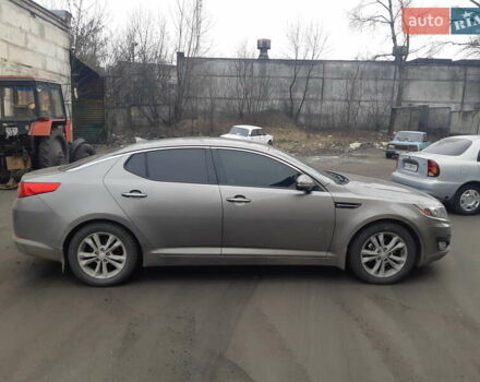 Киа Оптима 2013 в Кривом Роге на Automoto.ua Серый Киа Оптима, объемом двигателя 2.4 л и пробегом 138 тыс. км за 9200 $, фото 4 на Automoto.ua