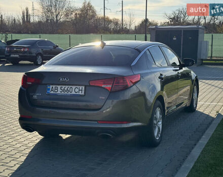 Серый Киа Оптима, объемом двигателя 2.4 л и пробегом 124 тыс. км за 9200 $, фото 6 на Automoto.ua