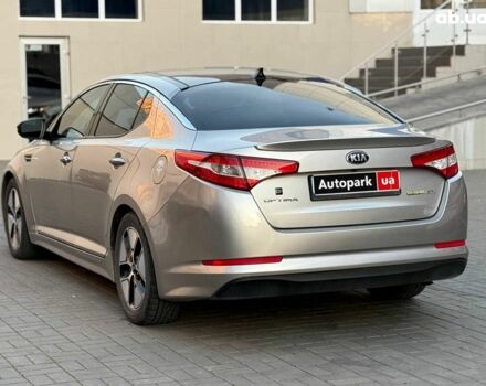 Серый Киа Оптима, объемом двигателя 2.4 л и пробегом 293 тыс. км за 10990 $, фото 3 на Automoto.ua