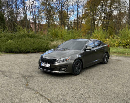 Киа Оптима 2013 в Бурштыне на Automoto.ua Серый Киа Оптима, объемом двигателя 2.4 л и пробегом 210 тыс. км за 9300 $, фото 2 на Automoto.ua