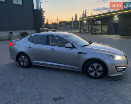Серый Киа Оптима, объемом двигателя 2 л и пробегом 250 тыс. км за 10500 $, фото 1 на Automoto.ua
