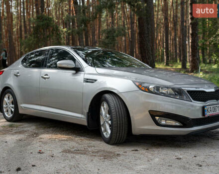 Серый Киа Оптима, объемом двигателя 2.4 л и пробегом 200 тыс. км за 9000 $, фото 11 на Automoto.ua