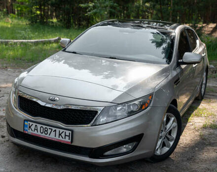 Серый Киа Оптима, объемом двигателя 2.4 л и пробегом 200 тыс. км за 9000 $, фото 19 на Automoto.ua