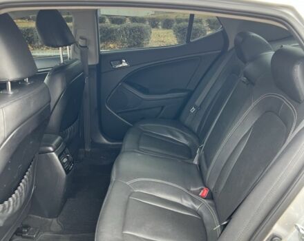 Серый Киа Оптима, объемом двигателя 2 л и пробегом 126 тыс. км за 9200 $, фото 10 на Automoto.ua