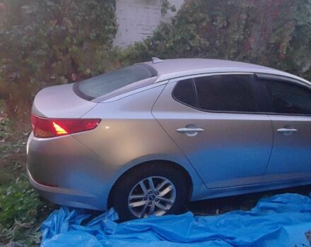 Серый Киа Оптима, объемом двигателя 2 л и пробегом 347 тыс. км за 3500 $, фото 2 на Automoto.ua